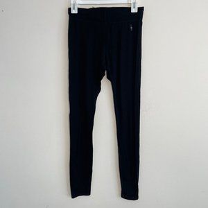 Smartwool L 100% Merino Wool Black Leggings